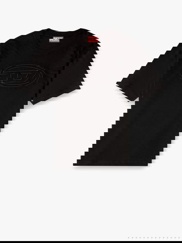 T-shirt Diesel Diesel Oval Logo T-Shirt Sort | A174020NJBM9XX, 0