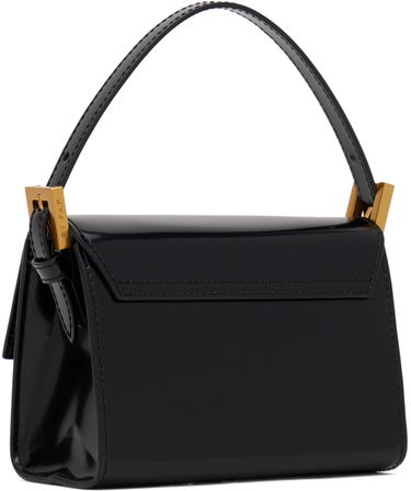 Håndtaske BY FAR Mini Patent Leather Shoulder Bag Sort | 21FWFRNOBLWSMA, 2