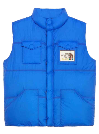 Vest Gucci The North Face x Down Vest Blå | 663761 XAACX 4316