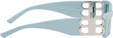 Solbriller Balenciaga Balenciaga Dynasty Rectangle Sunglasses Blå | BB0096S-025, 1
