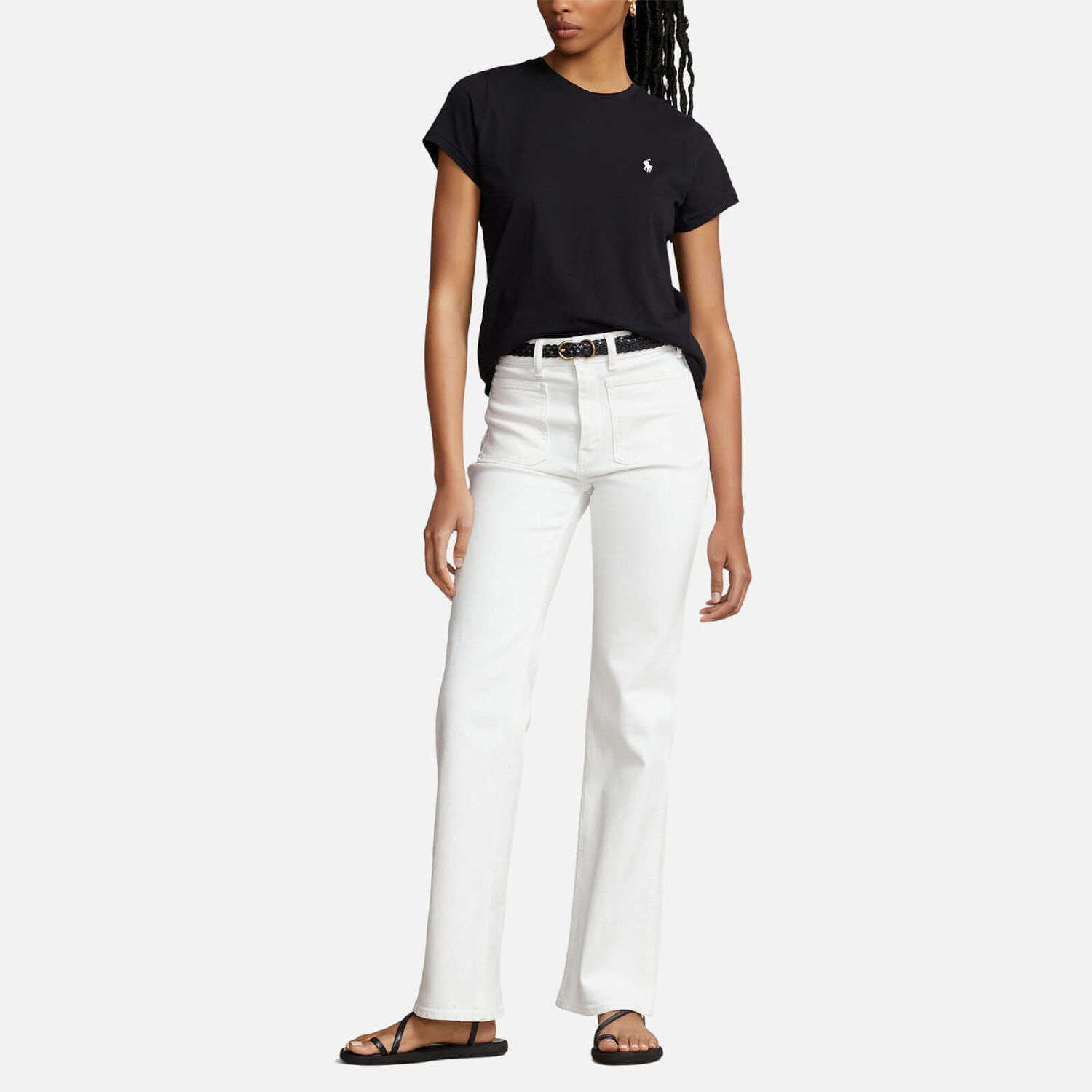 T-shirt Polo by Ralph Lauren Polo Ralph Lauren Rundhals- Sort | 211898698007, 0
