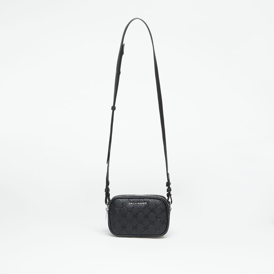 Håndtaske DAILY PAPER May Bag Black Monogram Sort | 2321210, 0