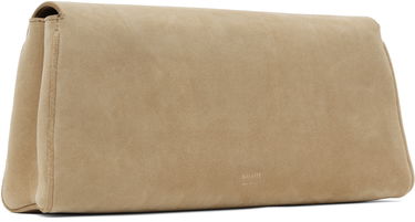 Håndtaske Khaite KHAITE Audrey Suede Clutch Beige | H3033-726, 2