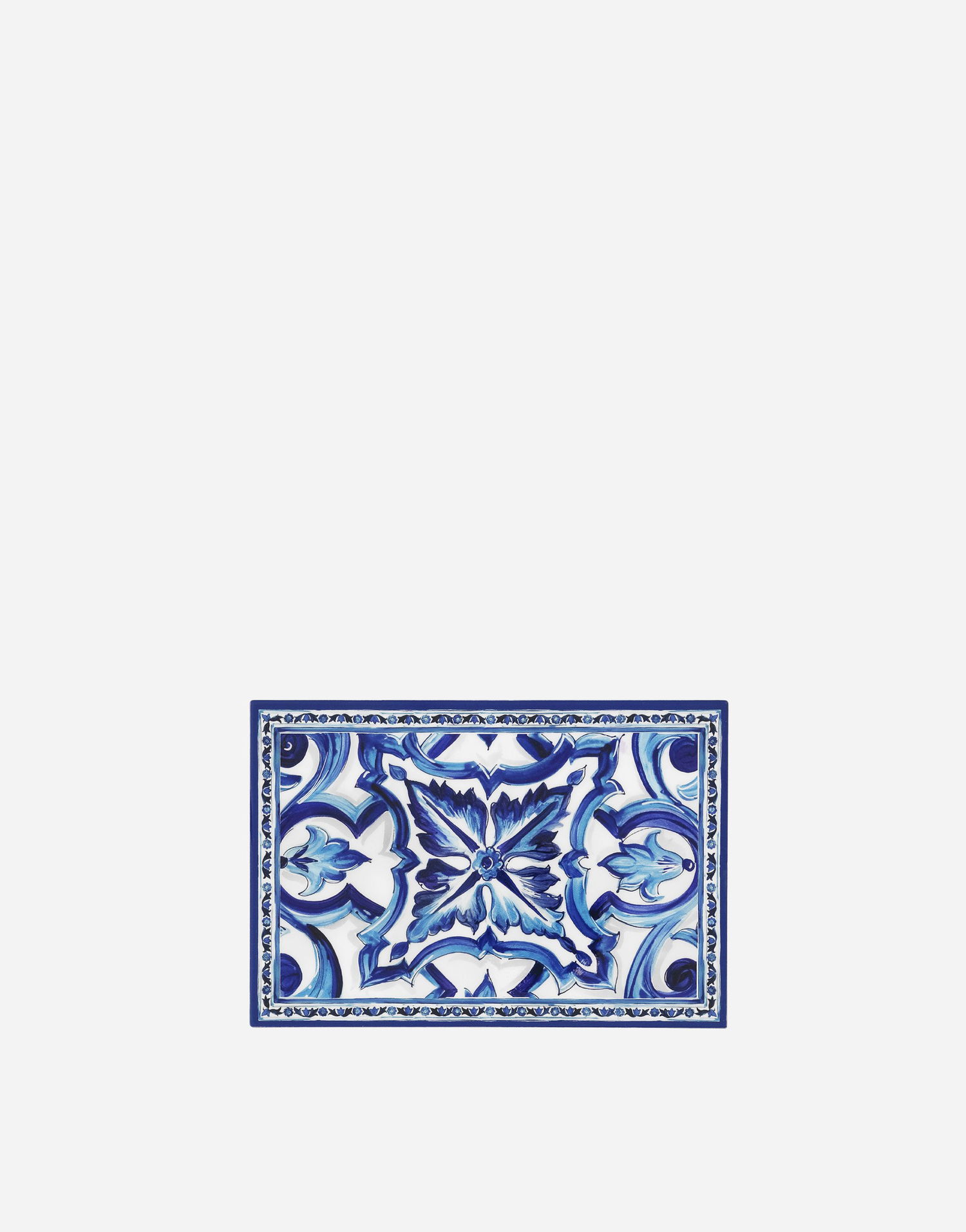 Home decor Dolce & Gabbana Dolce & Gabbana Small Decorated Plexiglass Box Blå | TCC202TCAMYUB008, 0
