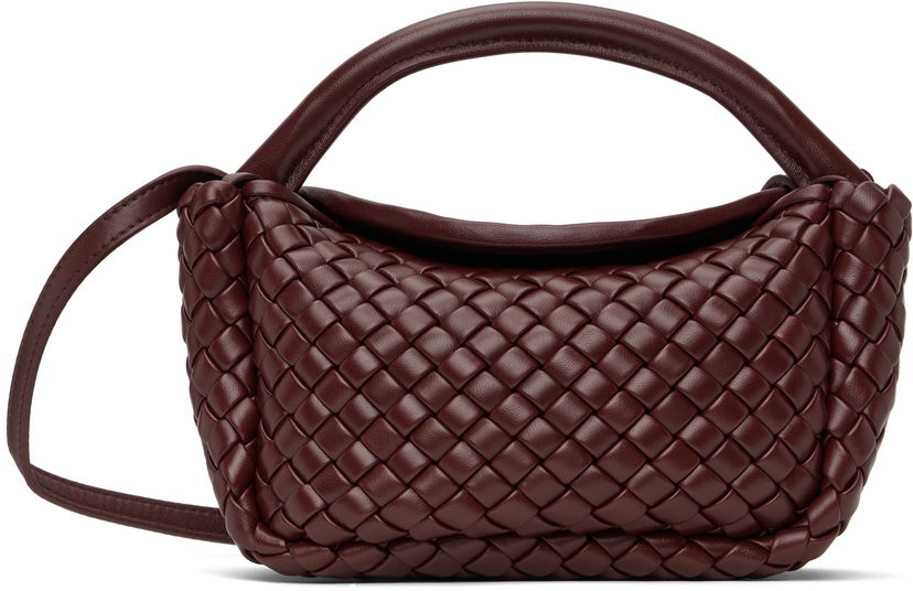 Håndtaske Bottega Veneta Bottega Veneta Small Cobble Top Handle Bag Bourgogne | 805739 V3RG1