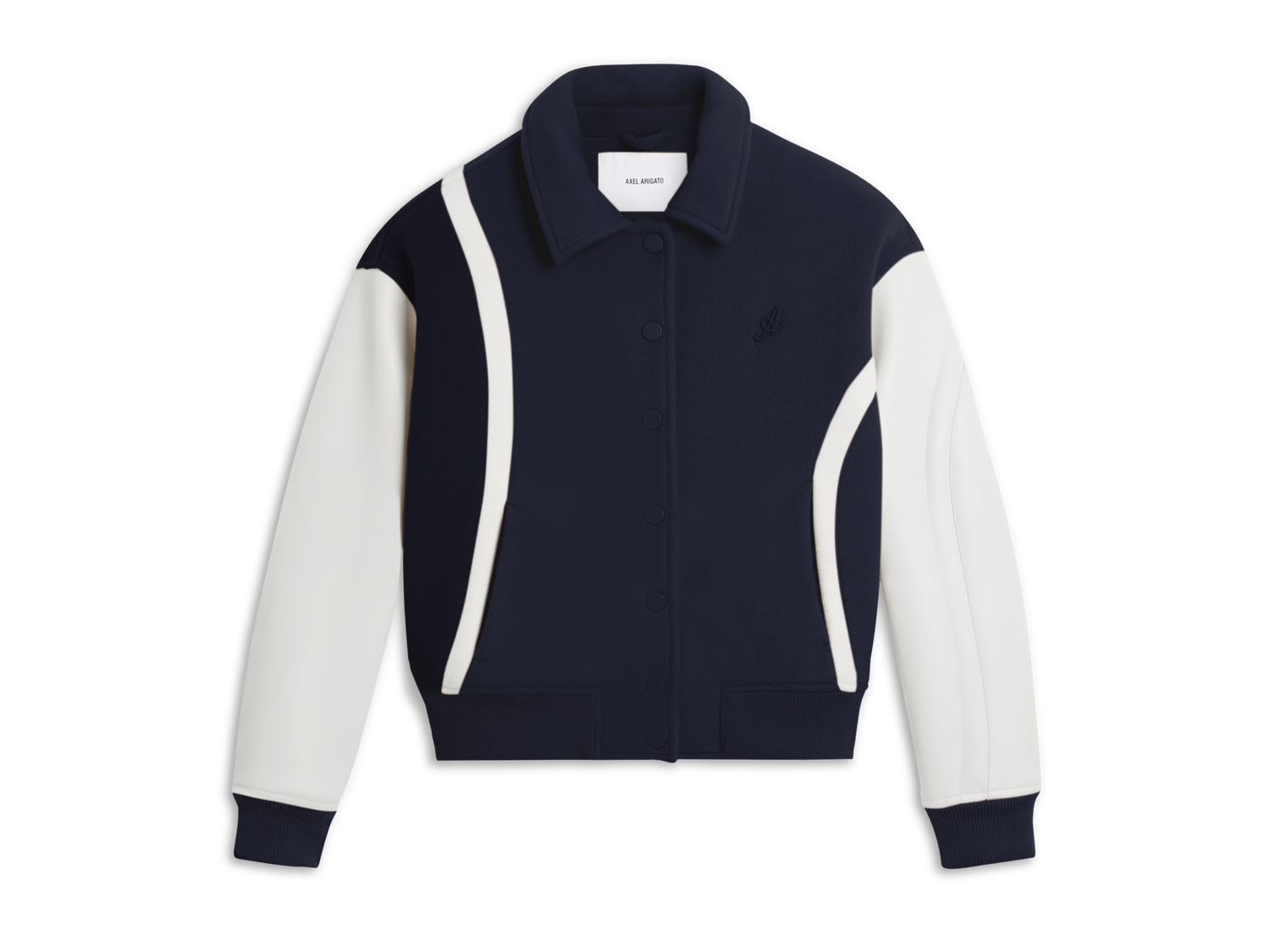 Jakke AXEL ARIGATO Bay Varsity Jacket Mørkeblå | A2116003, 0