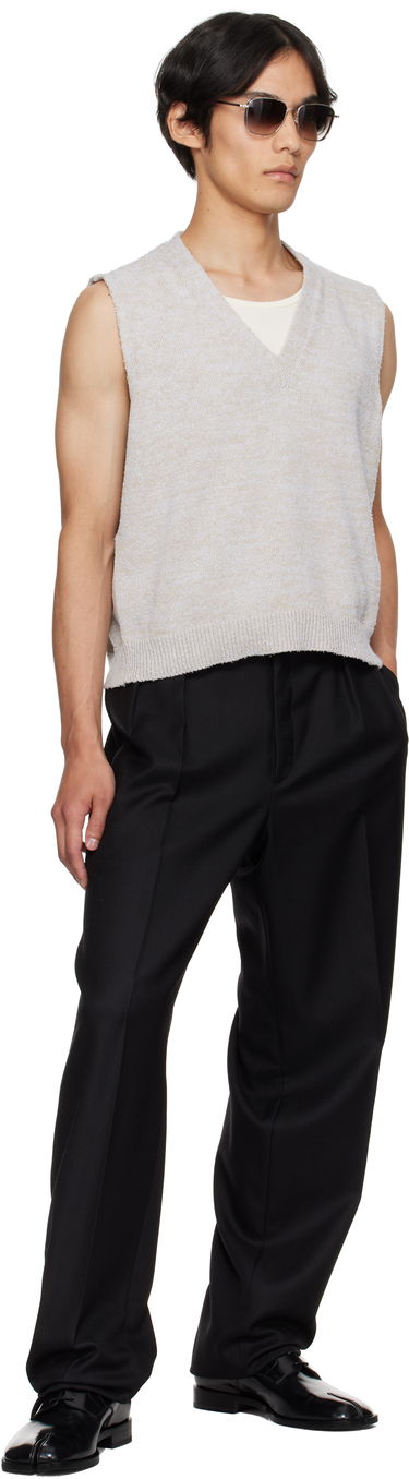 Vest Maison Margiela Maison Margiela Knit Vest Beige | S50FB0115 M13152, 3