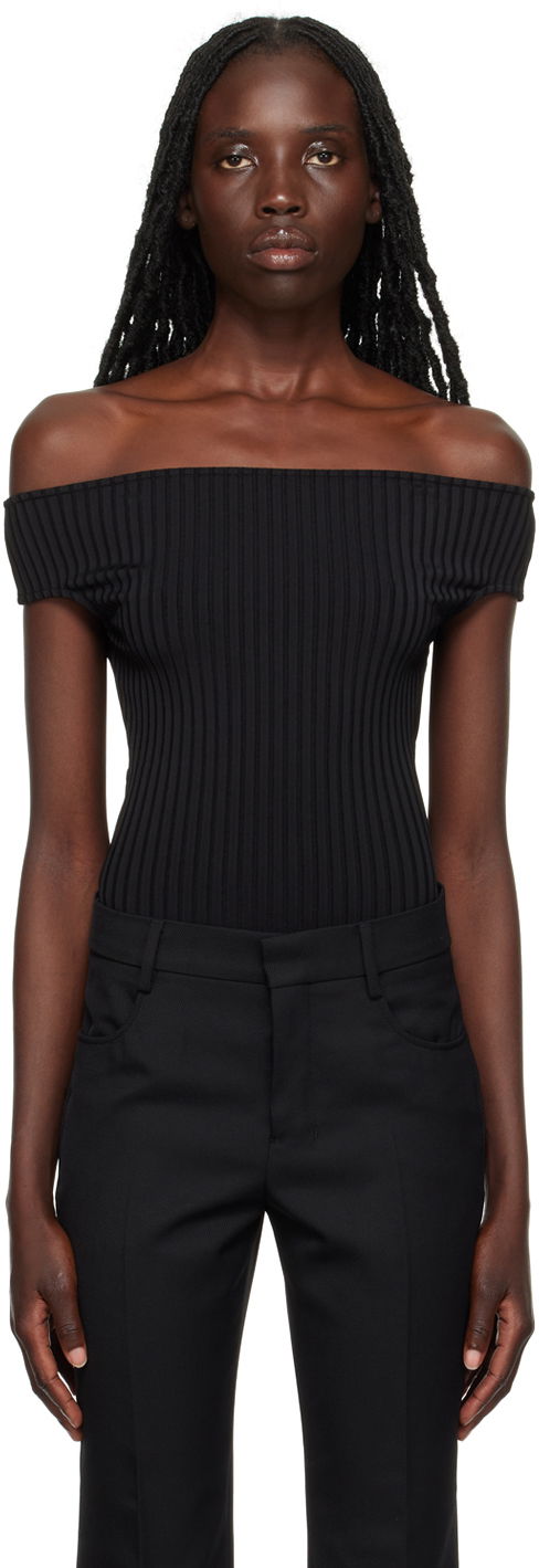 Krop AMI Shoulder Bodysuit Sort | FTP603.JE0009, 0
