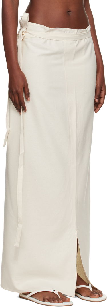 Nederdel Baserange Baserange Venn Maxi Wrap Skirt Sort | SSVE-WS-AU25, 4