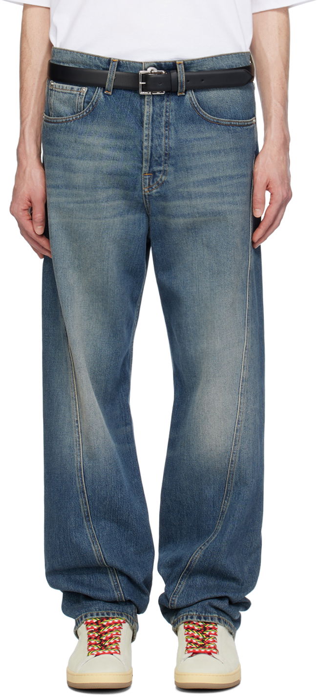 Jeans LANVIN Twisted Jeans Mørkeblå | RM-TR0051-D069-P24