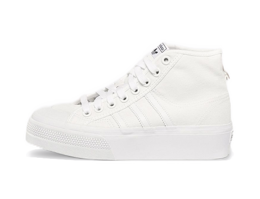 Sneakers og sko adidas Originals Nizza Platform Mid Hvid | FY2782