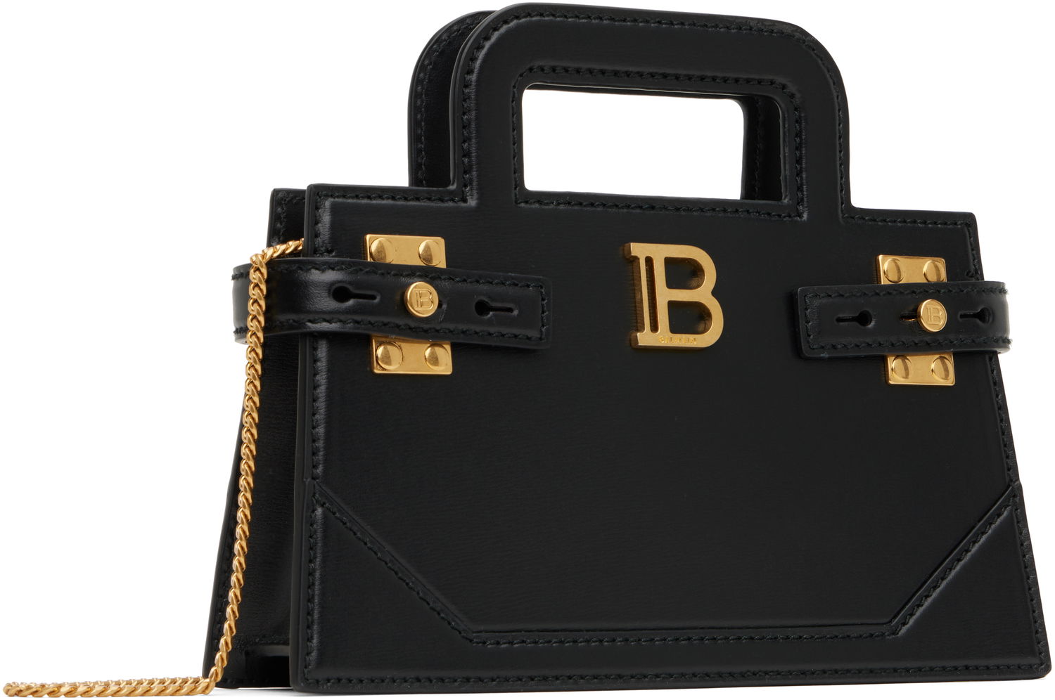 Håndtaske Balmain Balmain B-Buzz Small Bag Sort | EN1KJ931LSLX, 1