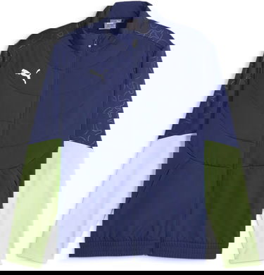 Jakke Puma Individual Winterized Football Jacket Mørkeblå | 658509-01, 0