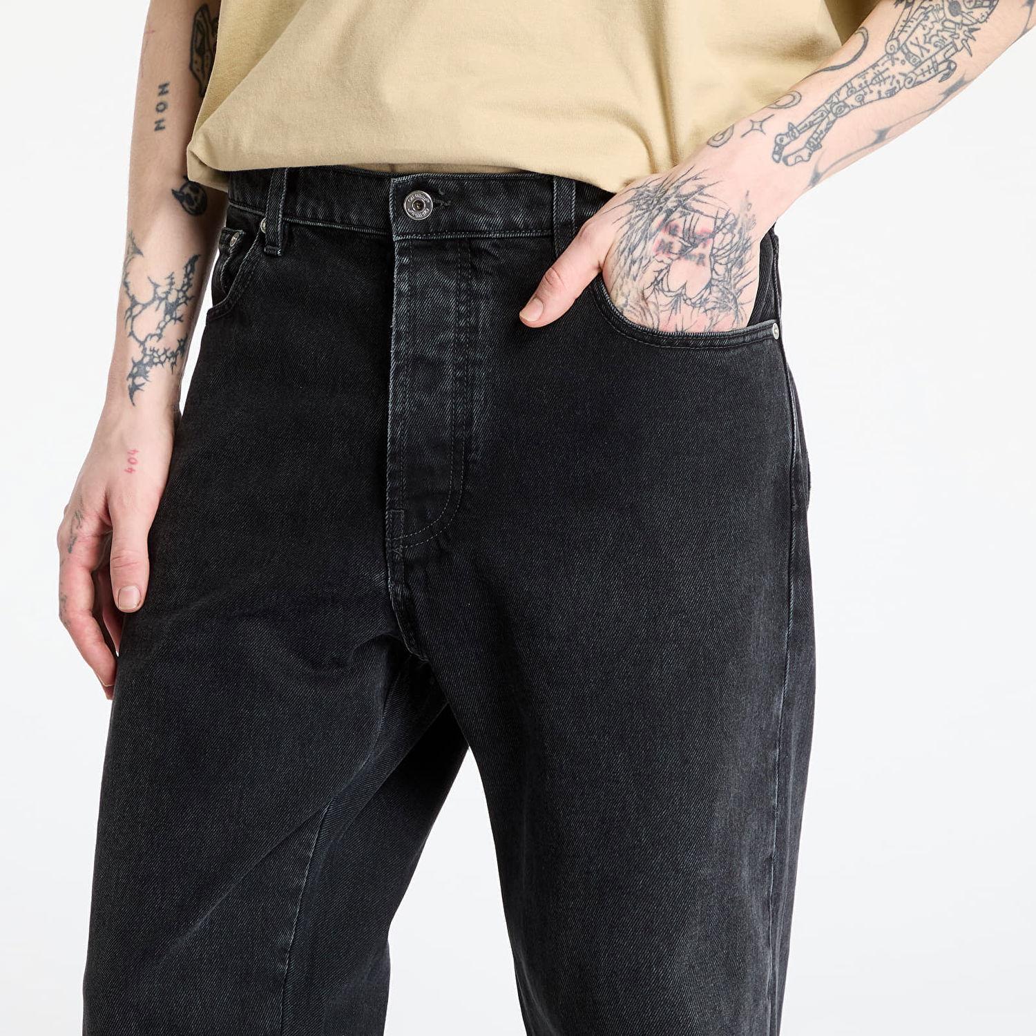 Jeans Off-White Off-White Diag Outl Relaxed Jeans 32 Sort | OMYA18JS25DEN0051350, 1