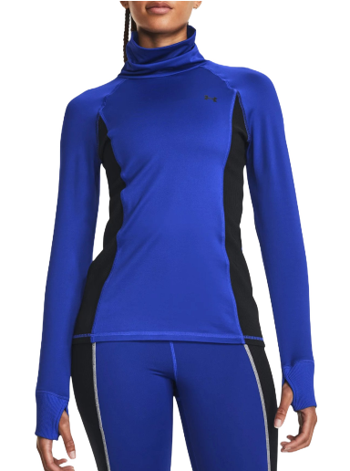 Sweatshirt Under Armour Train Cold Weather Funnel Mørkeblå | 1379888-400