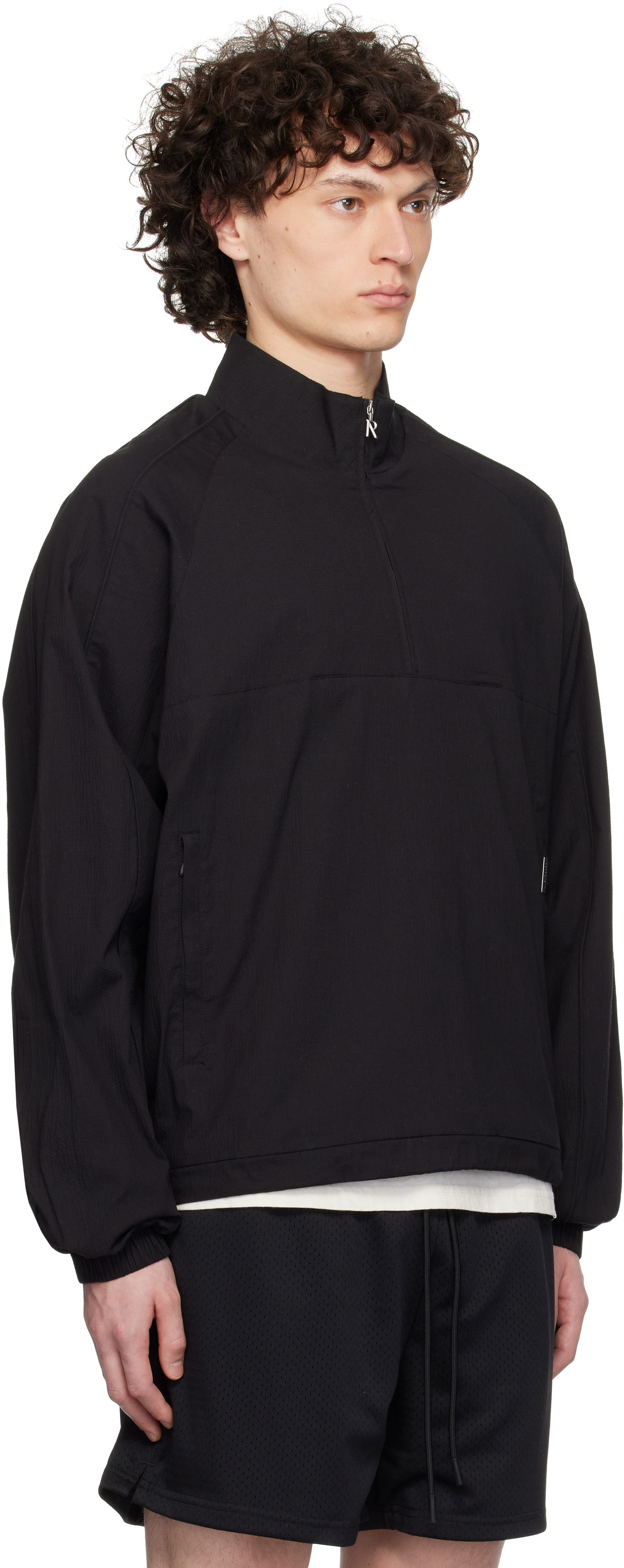 Vindjakke Represent Clo Represent Quarter Zip Jacket Sort | MLM1805, 1