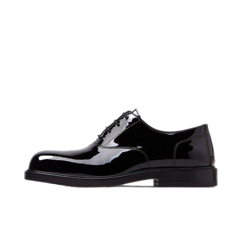 Sneakers og sko Bottega Veneta Patent Leather Dress Shoes Sort | 679859V1AP01000
