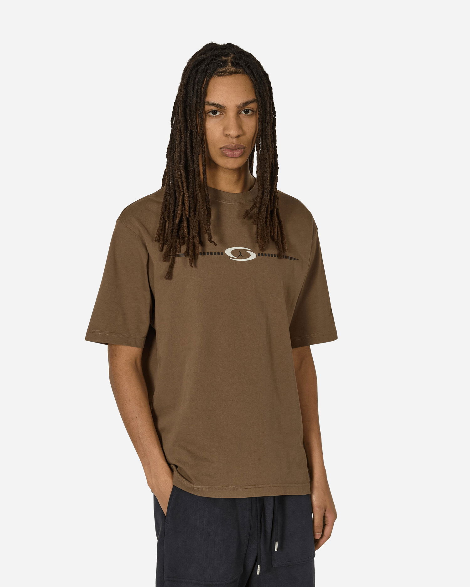 T-shirt Jordan Air Jordan x Travis Scott LOGO TEE Brun | DZ5510-274, 1
