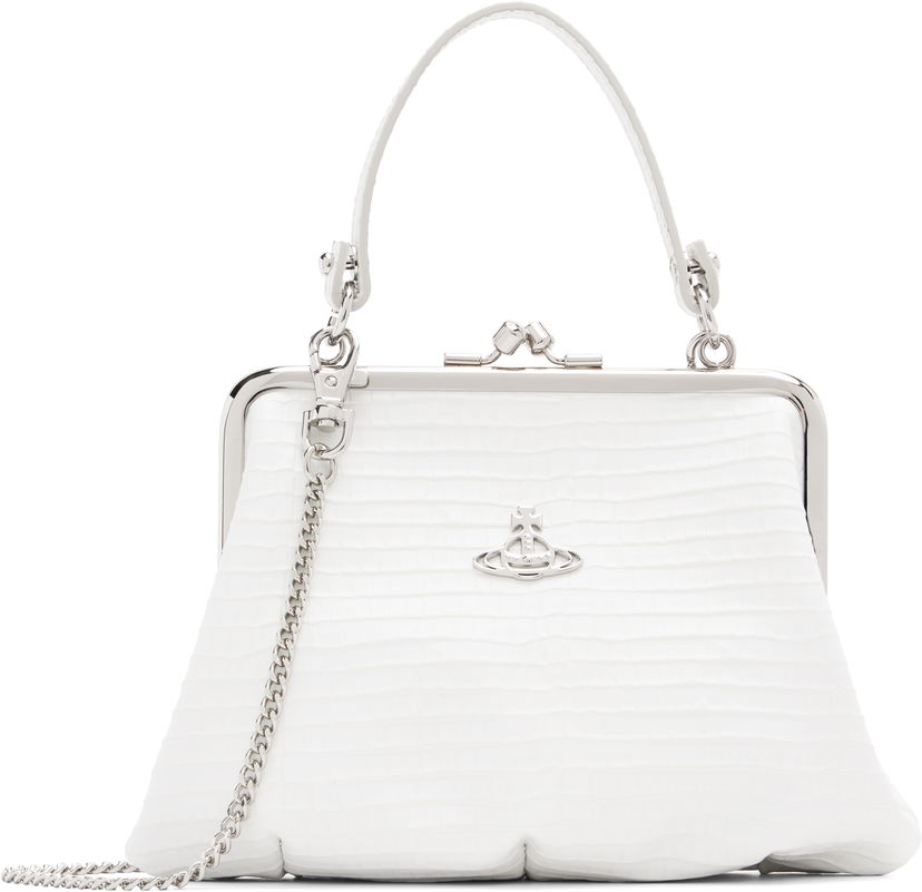 Håndtaske Vivienne Westwood Vivienne Westwood Granny Frame Bag Hvid | 4B010006W-L00C0-