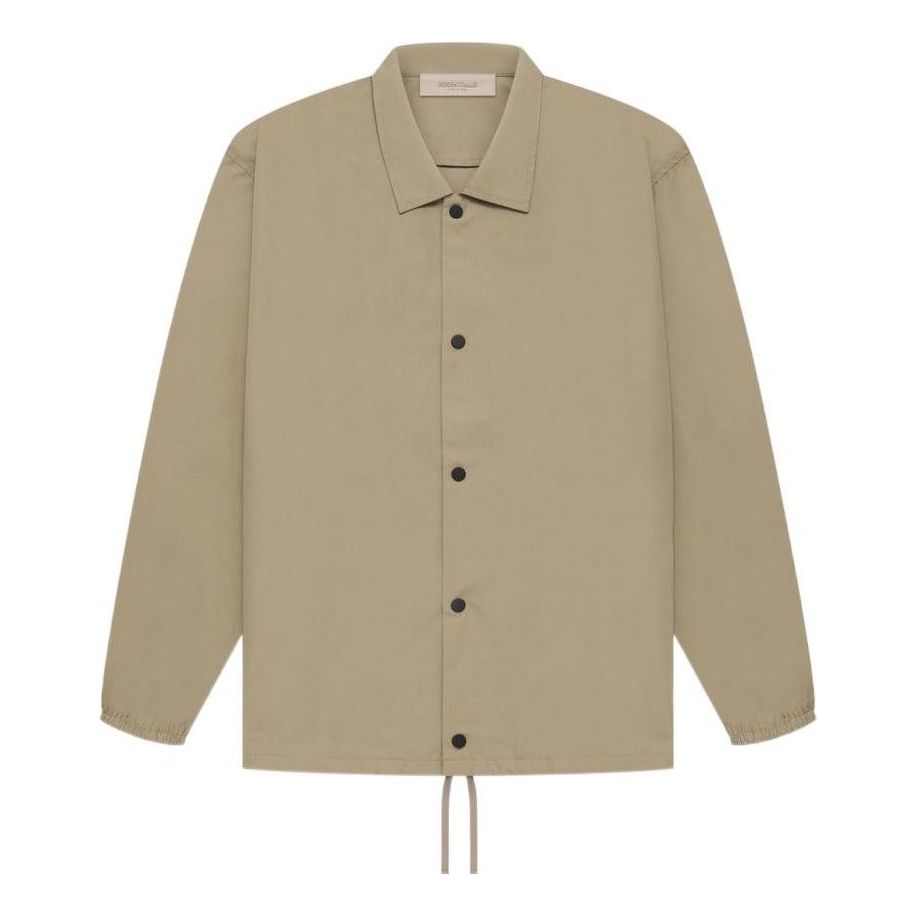 Vindjakke Fear of God Fear of God Essentials 1977 Coaches Jacket Beige | FOG-SS22-929, 0