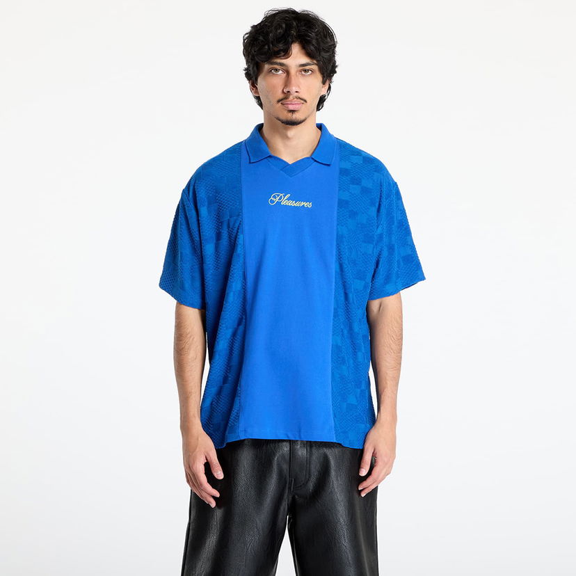 Polo skjorte Pleasures PLEASURES Planets Polo T-Shirt Blå | P25SU014 BLUE