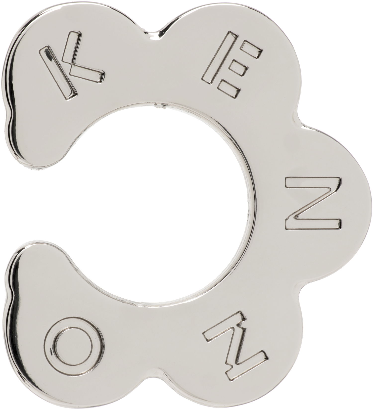 Øreringe KENZO Kenzo 'KENZO Stamp' Ear Cuff Metalisk | FF58BI413M04, 0