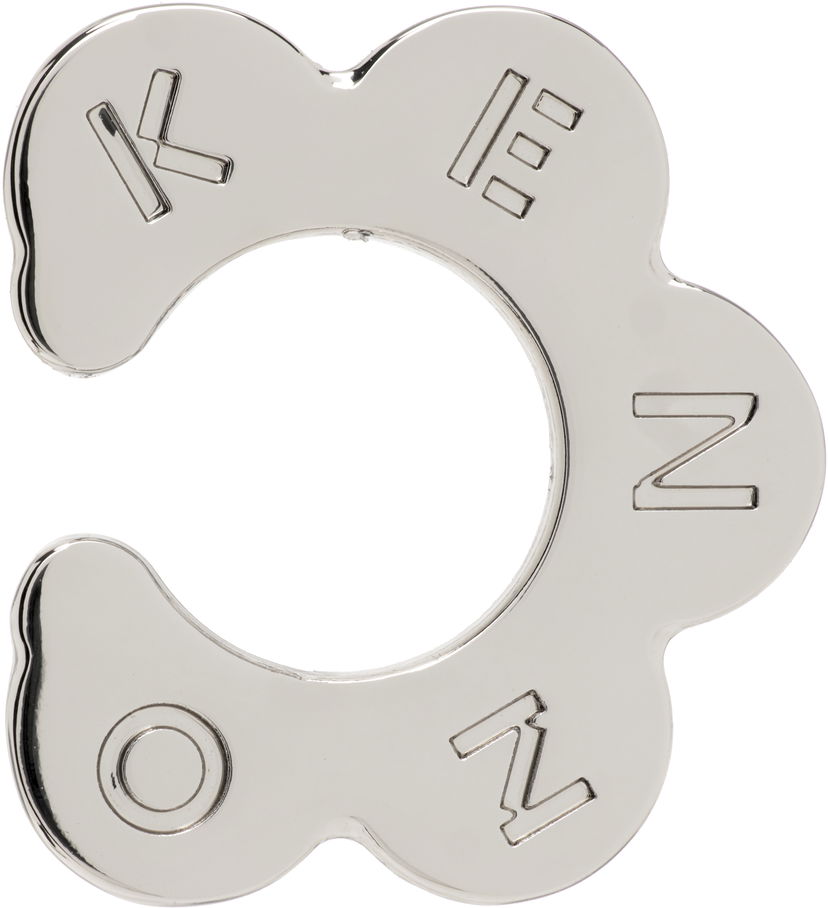 Øreringe KENZO Kenzo 'KENZO Stamp' Ear Cuff Metalisk | FF58BI413M04