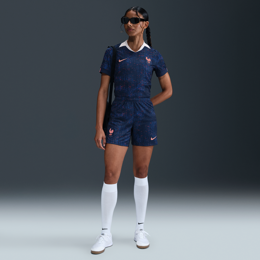 Shorts Nike FFF 2025/26 Stadium Replica Dri-FIT Home Shorts Mørkeblå | FZ9181-492