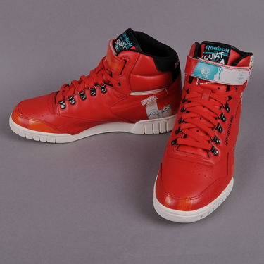 Sneakers og sko Reebok Exofit Plus Hi Basquiat Rød | v48183, 2