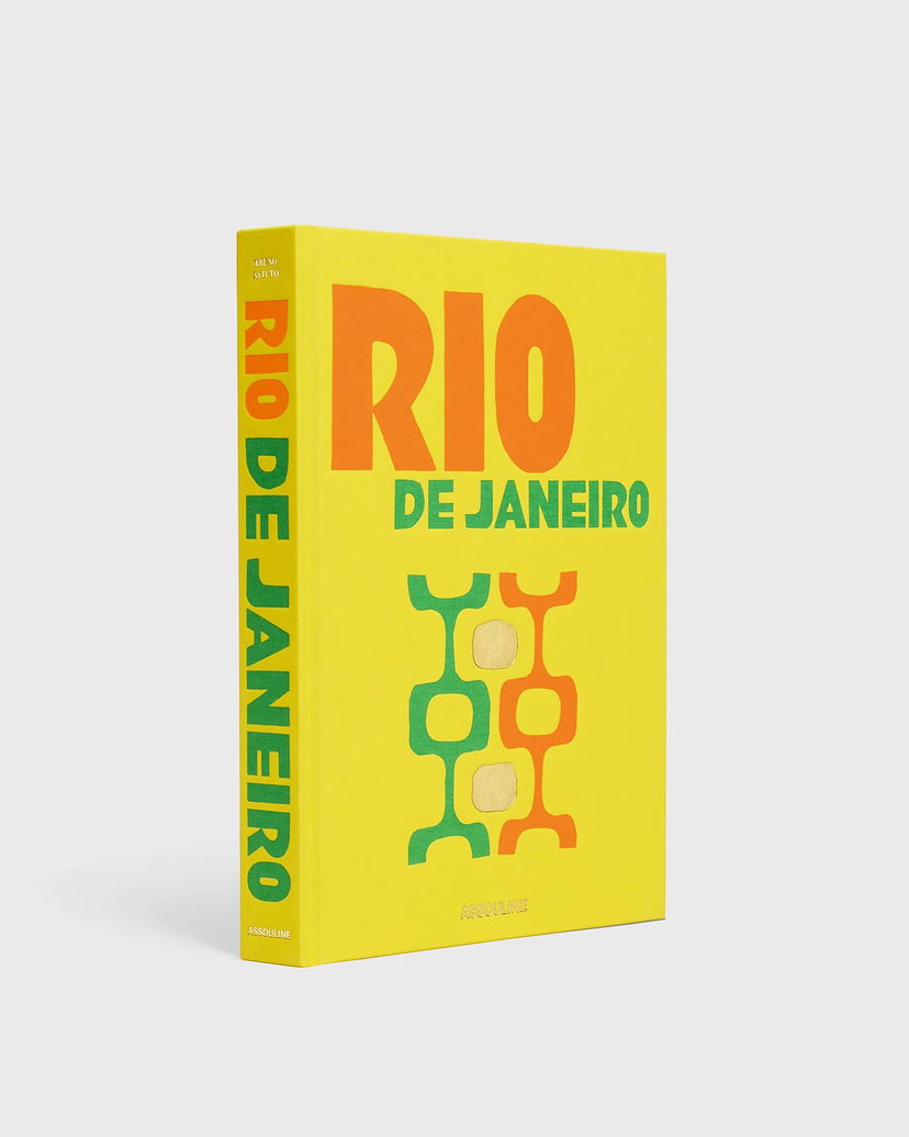 Bog og blad ASSOULINE Rio De Janeiro Book by Assouline Gul | 9781649804358