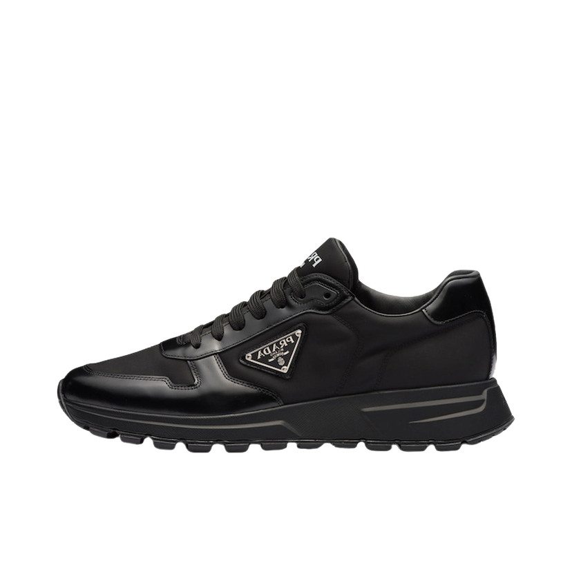 Sneakers og sko Prada PRAX 01 Sneakers Re-Nylon Brushed Leather Black Black Sort | 2EE369_3LF5_F0632_F_G000