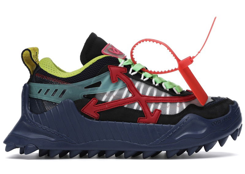 Sneakers og sko Off-White Odsy-1000 Blue Red FW19 Blå | OMIA139F198000403020, 0