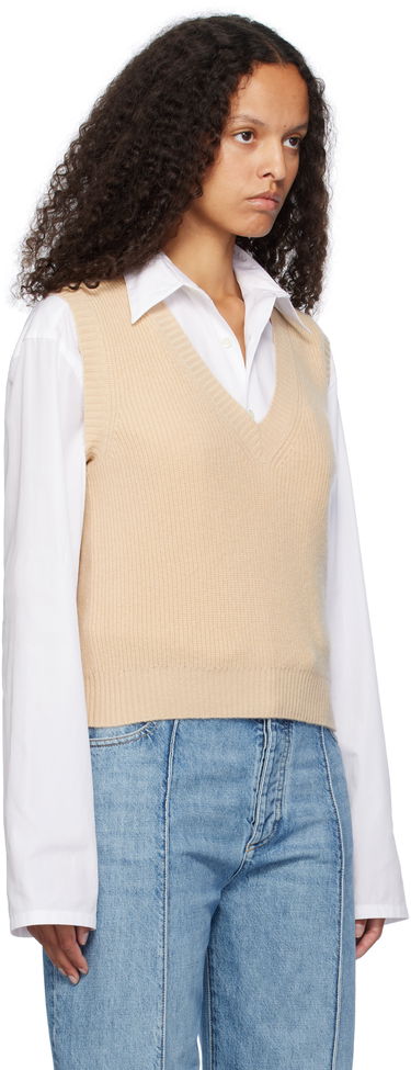Sweater Max Mara Weekend Knit Vest Beige | 2425356032600 MM02263, 1