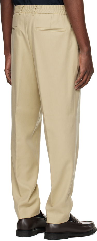 Bukser BOSS BOSS Pleated Trousers Beige | 50534995, 2