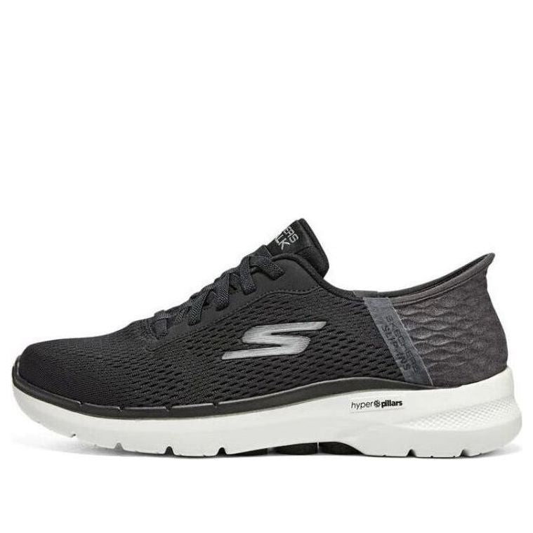 Sneakers og sko Skechers Go Walk 6 Slip Ins Sort | 216279-BLK, 0