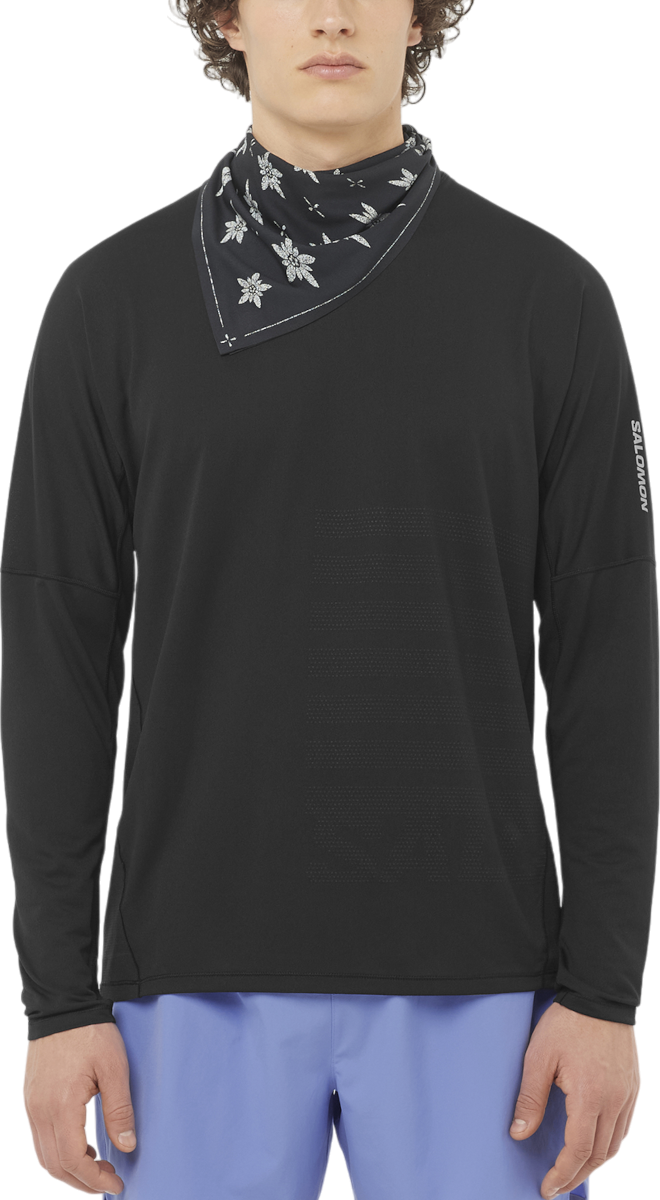 T-shirt Salomon Salomon Sense Aero Graphic Long Sleeve Tee Sort | lc2694-0