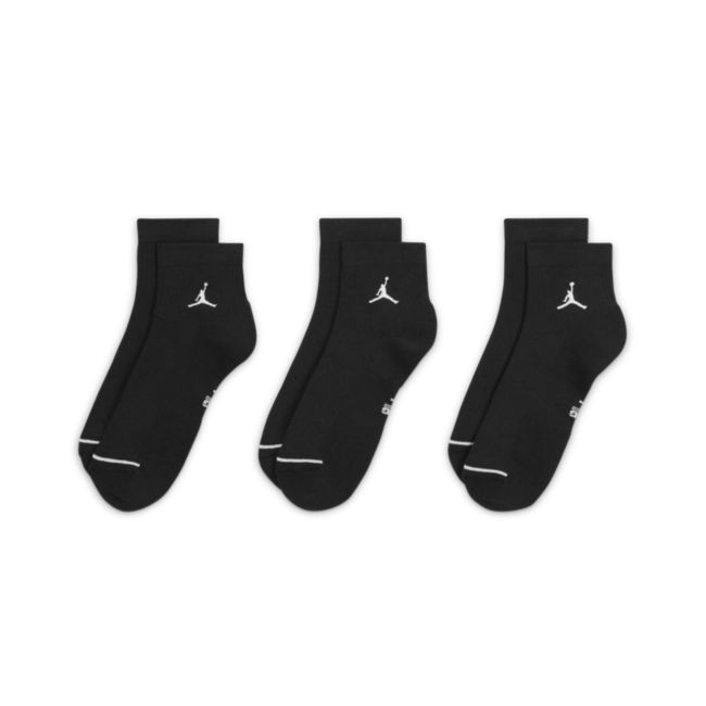 Sokker Nike Everyday Ankle Socks 3-pack Sort | DX9655-010, 0