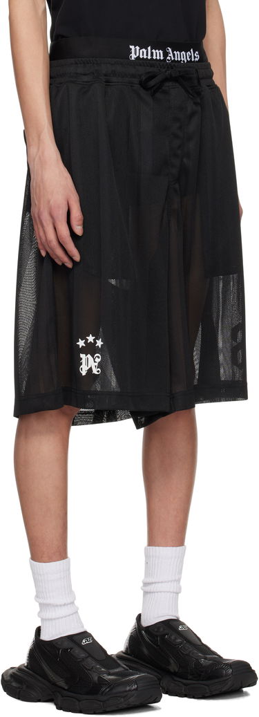 Shorts Palm Angels Palm Angels Palm Sport Mesh Shorts Sort | PMCI022S25FAB0021003, 1