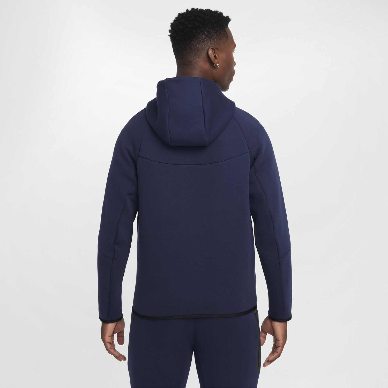 Sweatshirt Nike Tech Windrunner Hoodie With Zipper Blå | HV0949-451, 1