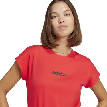 T-shirt adidas Performance Linear Short Sleeve T-Shirt Rød | JG8661, 5