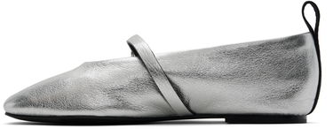Kjole rag & bone rag & bone Spire Mary Jane Ballerina Flats Metalisk | WFF24SF001TR1, 2