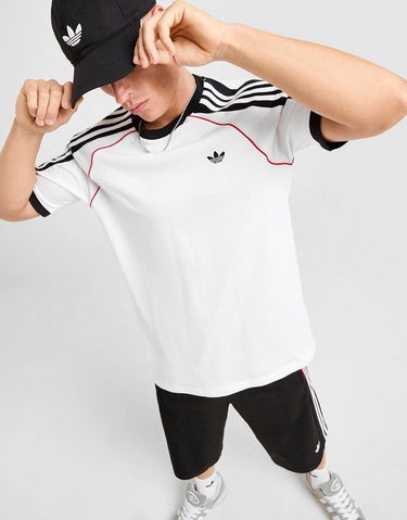 T-shirt adidas Originals 3-Stripes T-Shirt Hvid | KD4340, 0