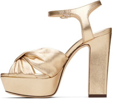 Kjole Jimmy Choo Jimmy Choo Heloise 120 Heeled Sandals Metalisk | HELOISE 120, 2