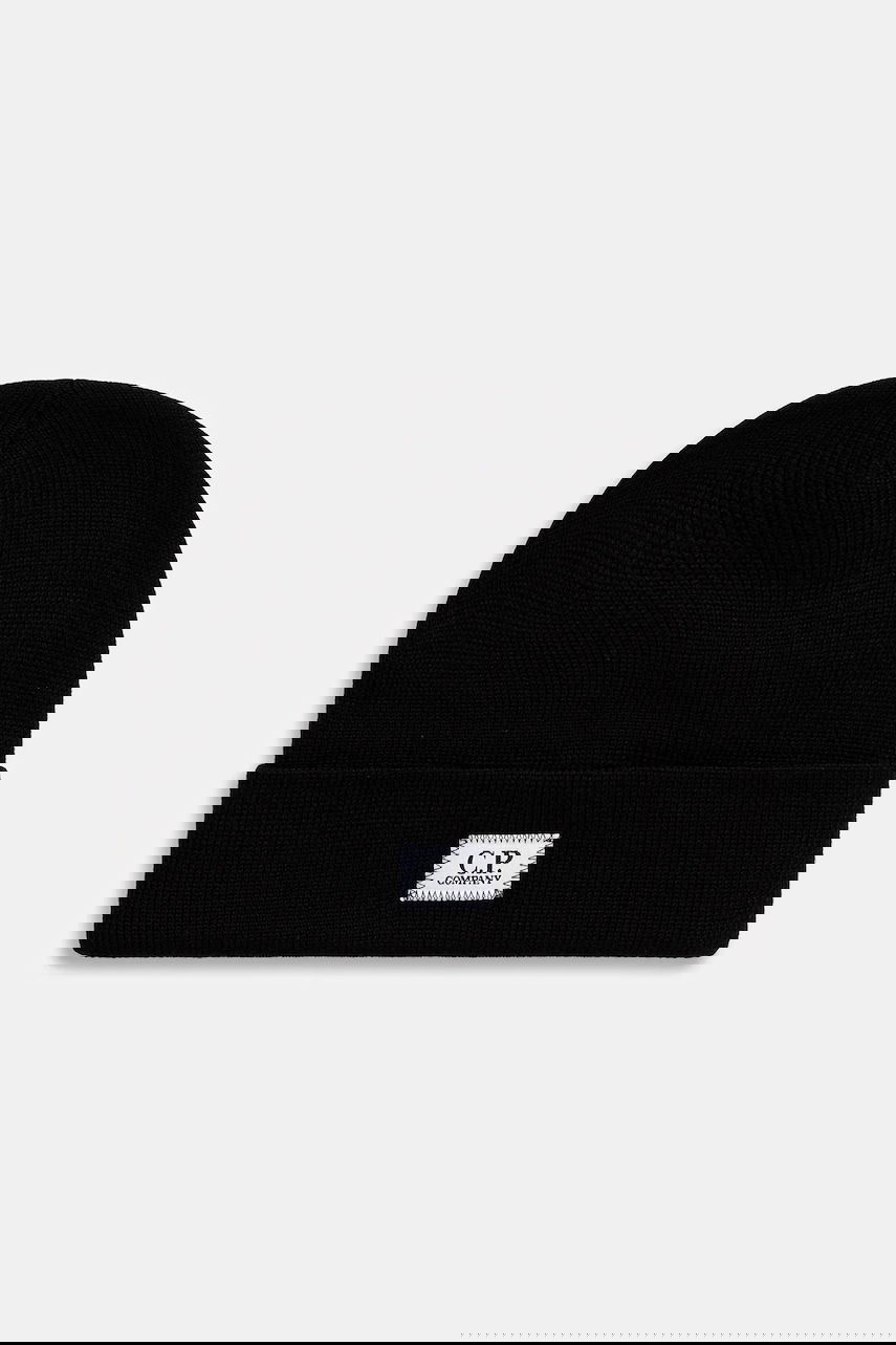 Beanie C.P. Company Wool Beanie Sort | 19CMAC305A005509A, 0