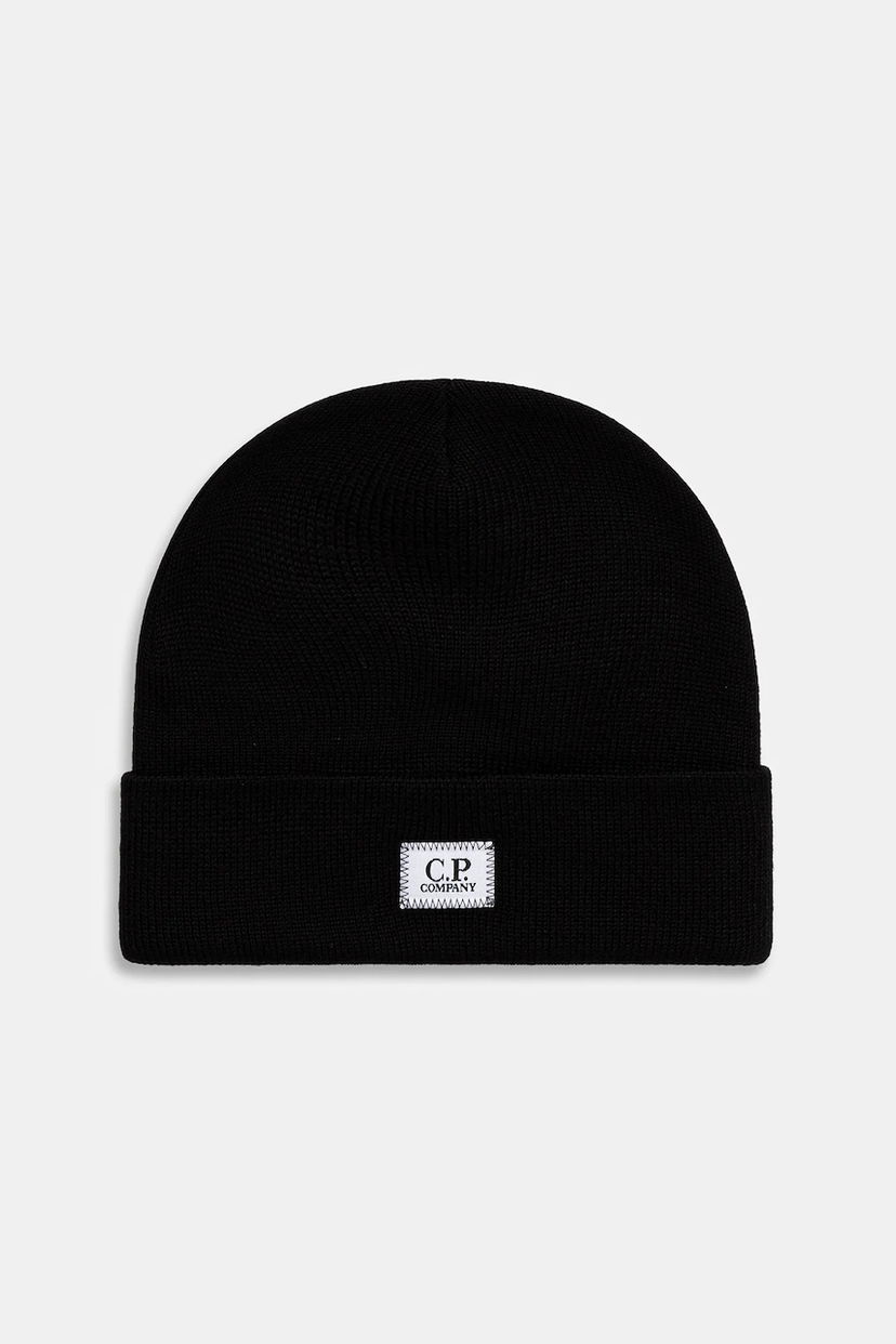 Beanie C.P. Company Wool Beanie Sort | 19CMAC305A005509A