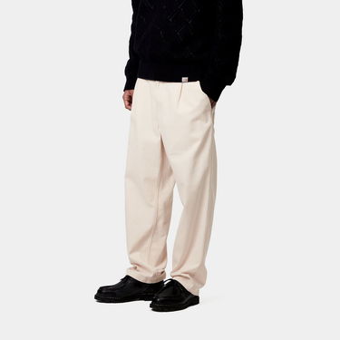 Bukser Carhartt WIP Carhartt WIP Albert Pleated Loose Fit Pants Beige | I034804_9, 2