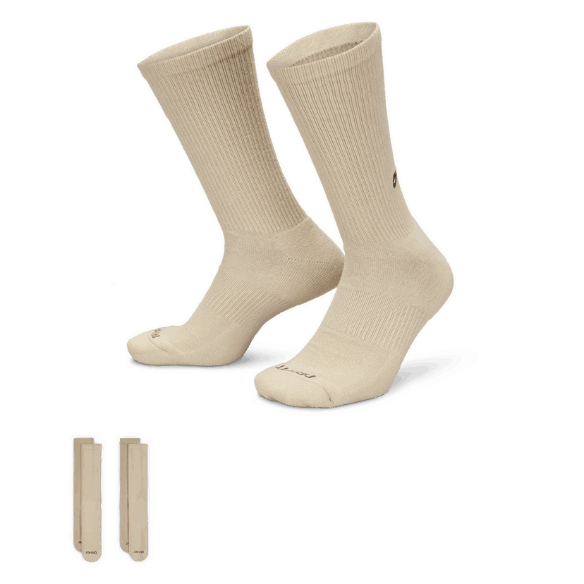 Sokker Nike Everyday 2pairs Beige | FZ3073-126