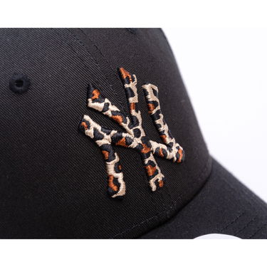 Kasket New Era 9FORTY MLB Leopard Infill NY Yankees Adjustable Cap Sort | 60691330, 5