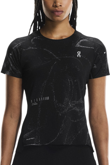 T-shirt On Running Reflective Pattern Performance T-Shirt Lumos Sort | 1wf30270553, 0