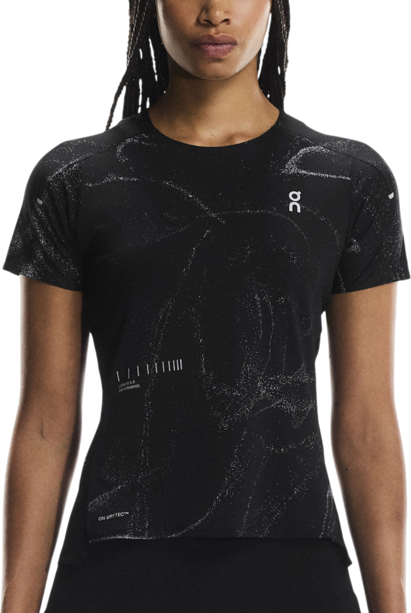 T-shirt On Running Reflective Pattern Performance T-Shirt Lumos Sort | 1wf30270553